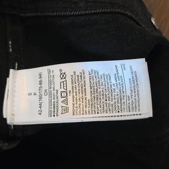Gap Black Jean Jacket - Picture 6 of 10